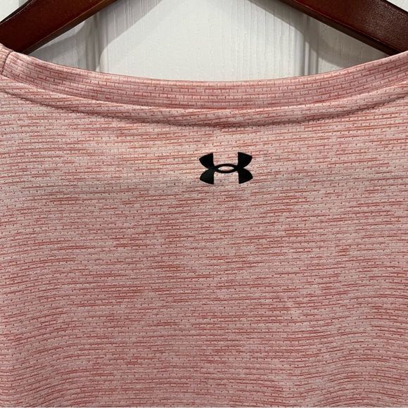 under armour pale pink long sleeve crew neck top size medium - Picture 10 of 13